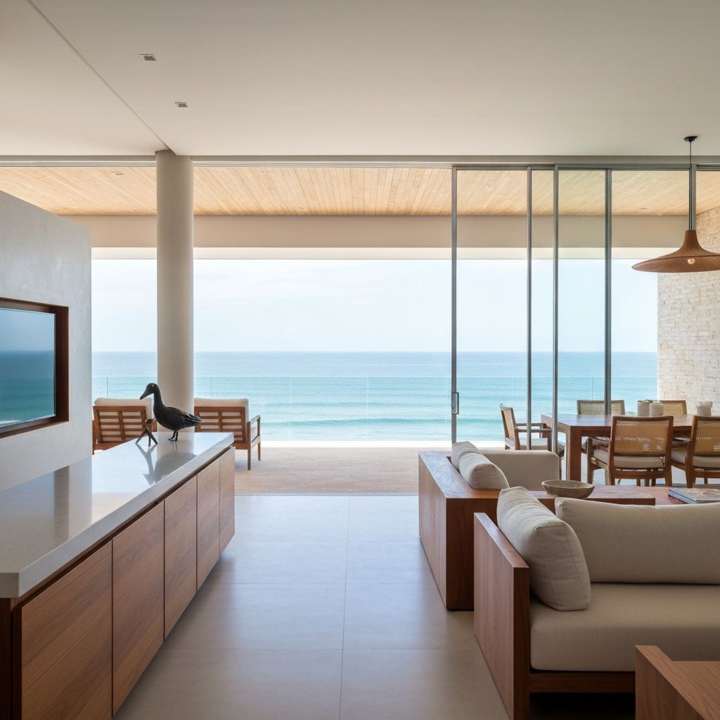 Interior de imóvel de alto padrão